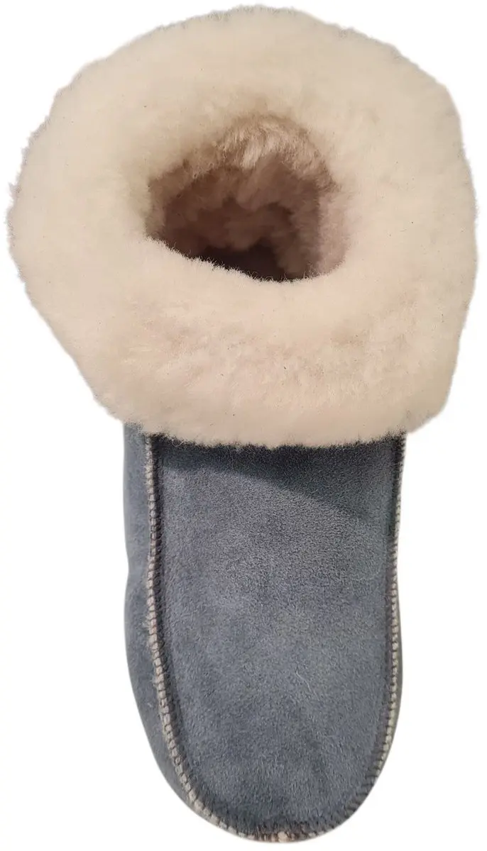 Fellhof 3101 Pantoffels Lamswol - Blauw/Grijs 43 - afbeelding 2 van 4