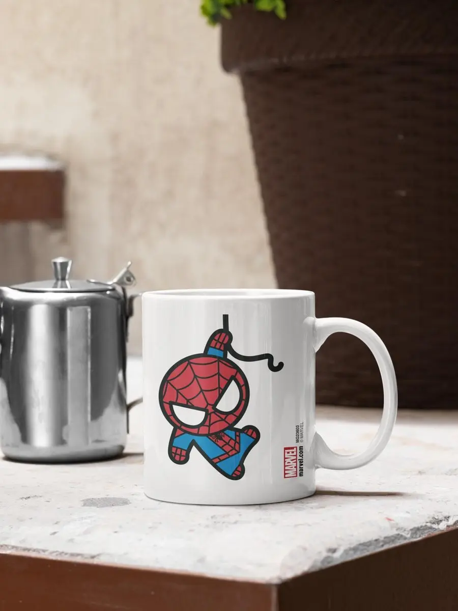 Marvel Spider-Man Kawaii Mok 330ml - Veelkleurig - afbeelding 3 van 4