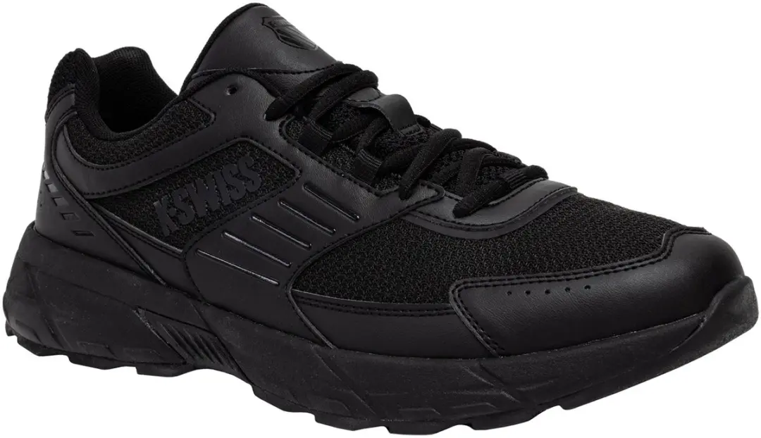 K-Swiss Heren Fario M Sneaker, Vrijetijdsschoen, 04779-001-M Black/Black