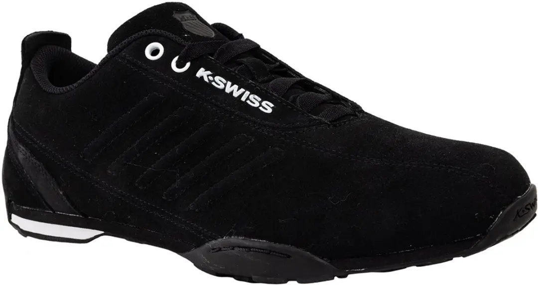 K-Swiss Heren ARVEE 2.0 SDE Leren Sneaker 09728-002 Zwart