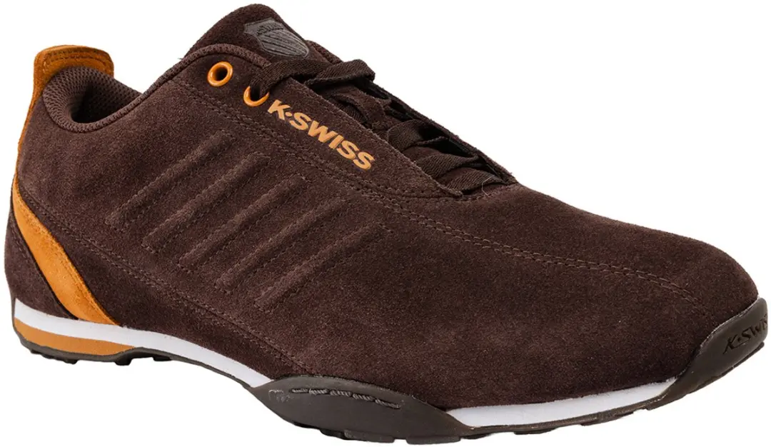 K-Swiss Heren ARVEE 2.0 SDE Leren Sneaker 09728-220 bruin