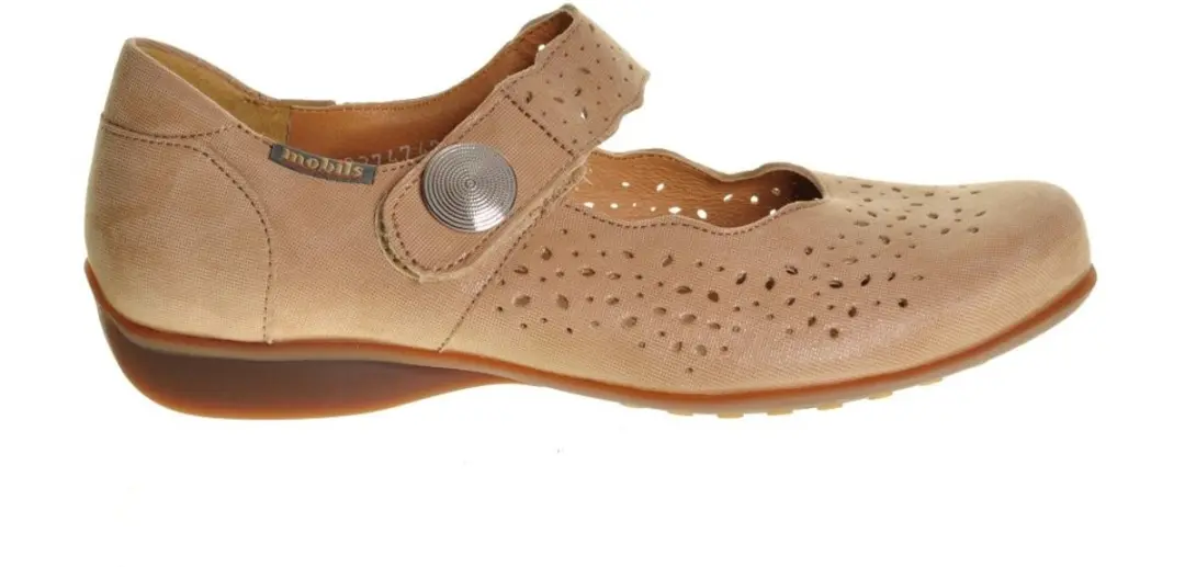 Mephisto Mobils Ergonomic Fabienne Beige Schoen