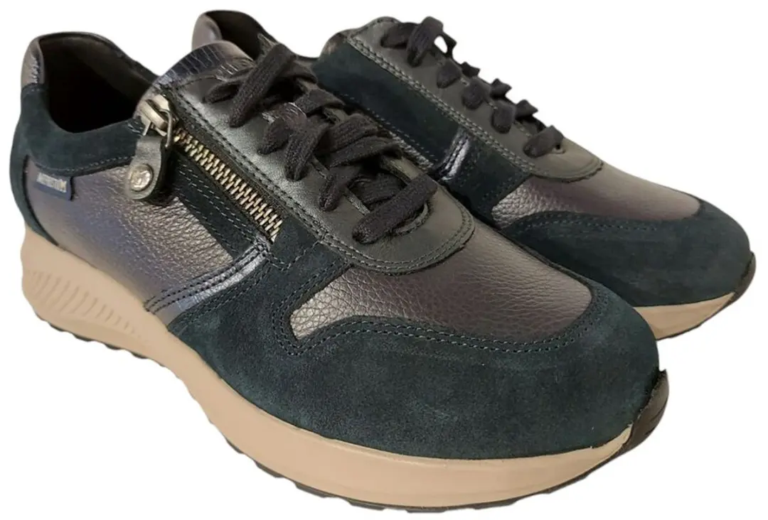 Mephisto Dames Sneaker Kim Blauw