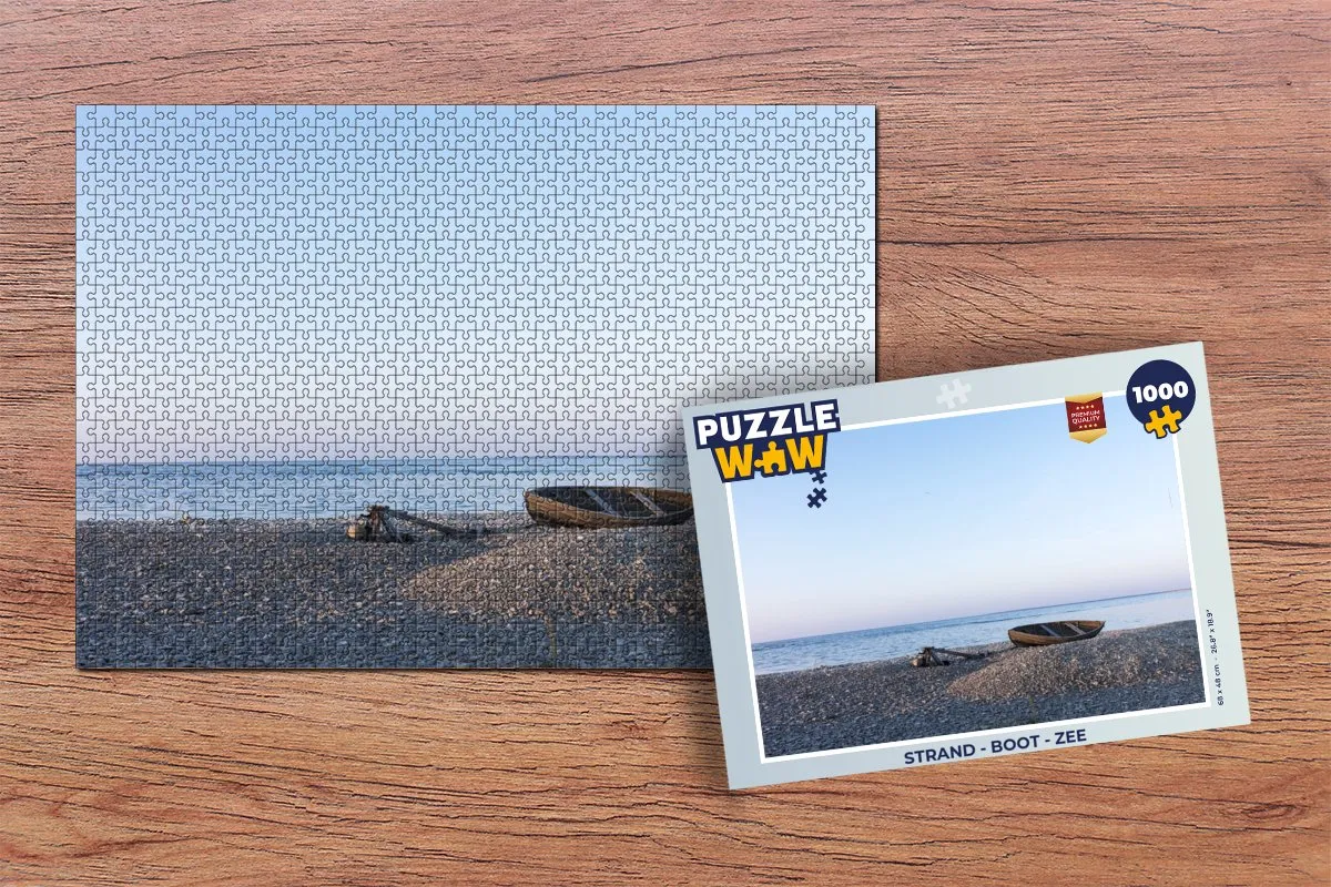 PuzzleWow Legpuzzel 1000 Stuks - Multicolor