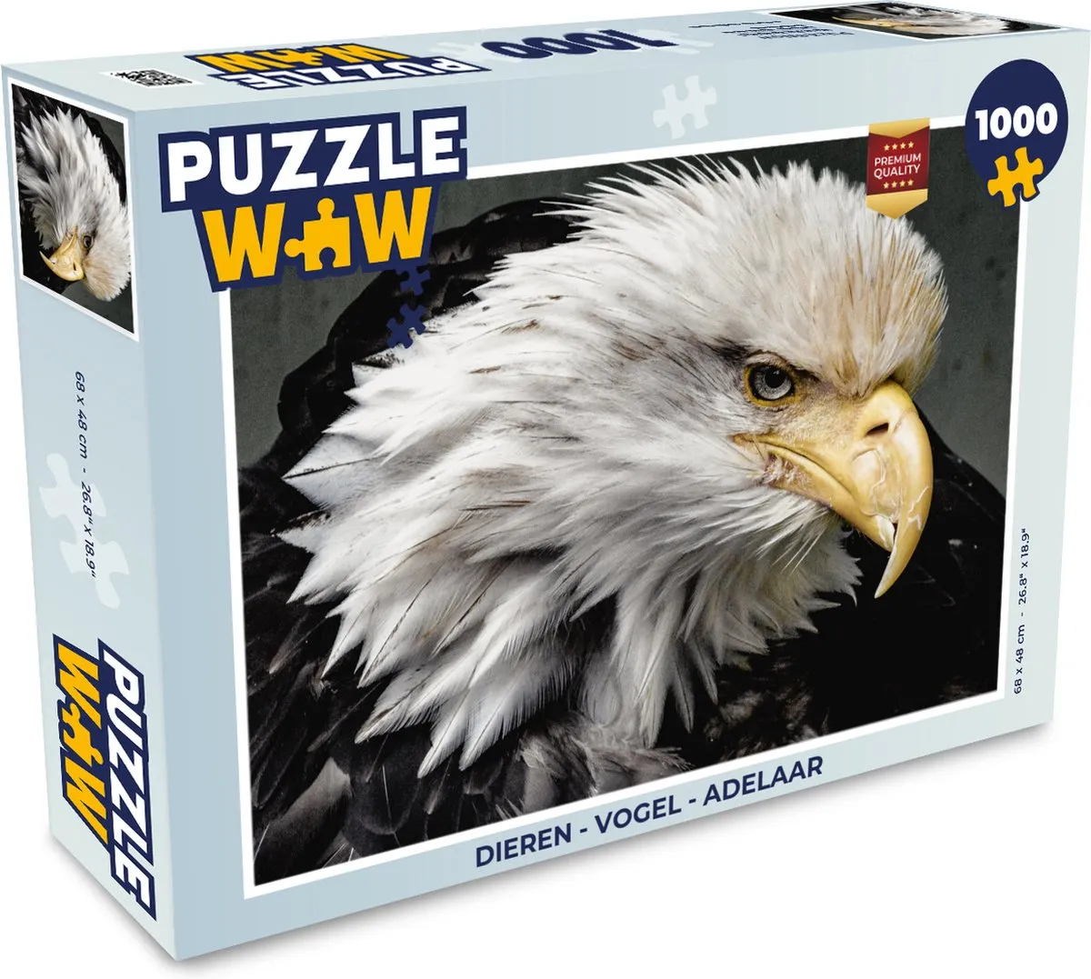 PuzzleWow Vogel Legpuzzel 1000 Stuks
