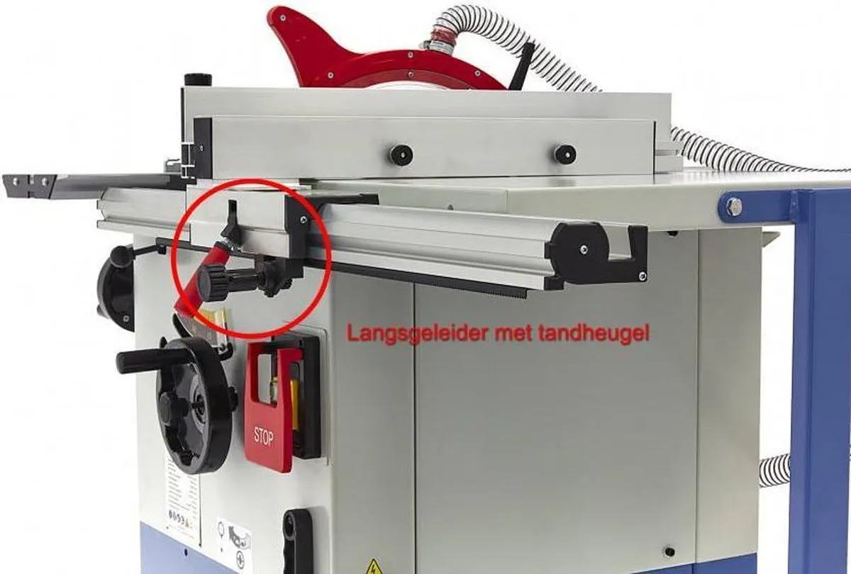 HBM PROFI Cirkelzaagtafel 2200W - 254mm Zaagblad