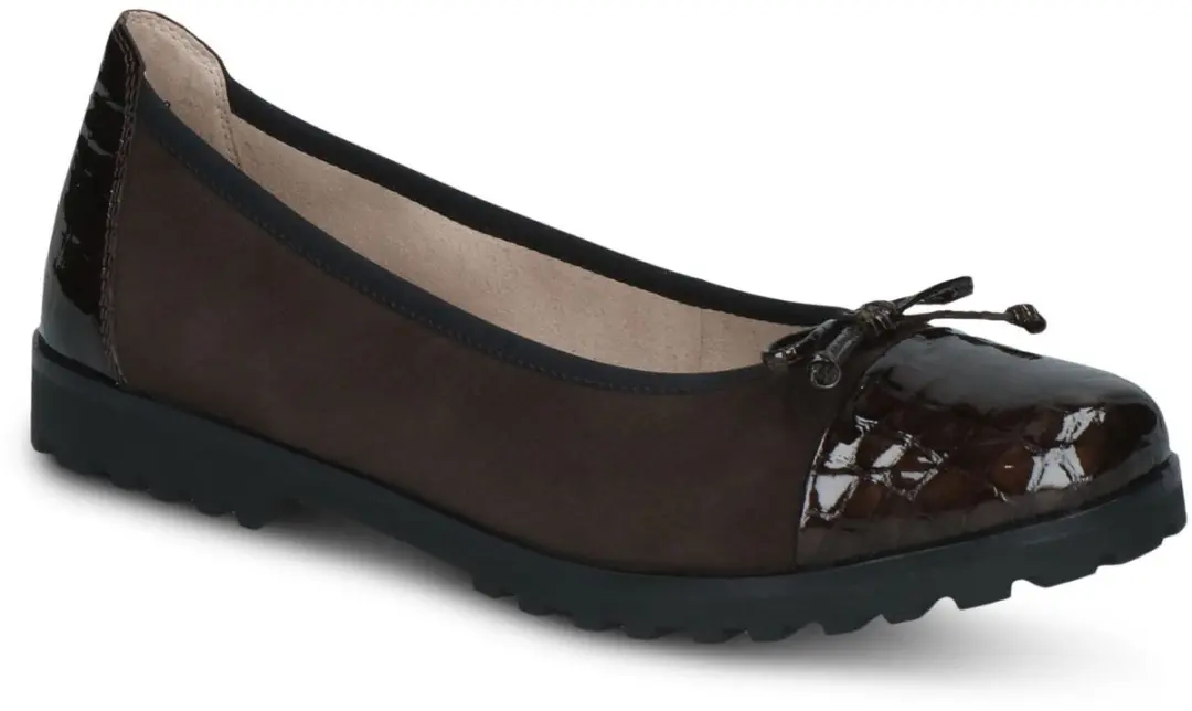 Caprice Dames Ballerina 9-22150-45 39D G-breedte Maat: 37 EU