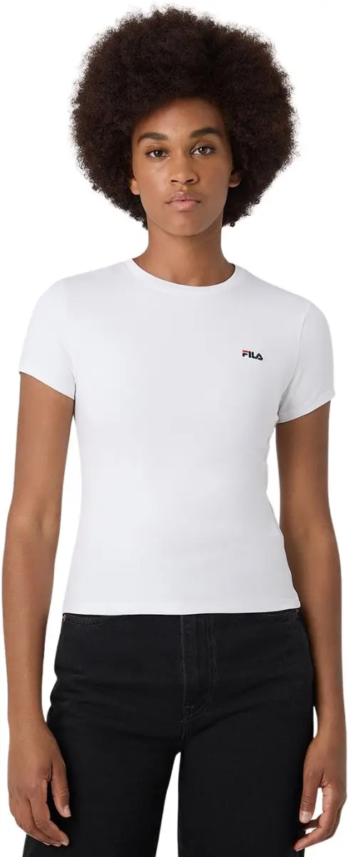 Fila Trivero Dames T-shirt Wit S