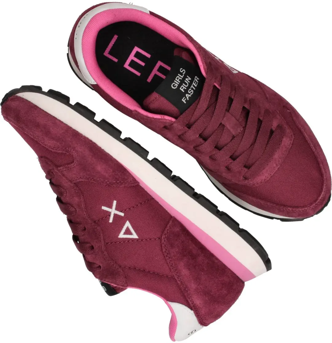 Sun68 Ally Solid Sneakers Rood 39 - afbeelding 5 van 6