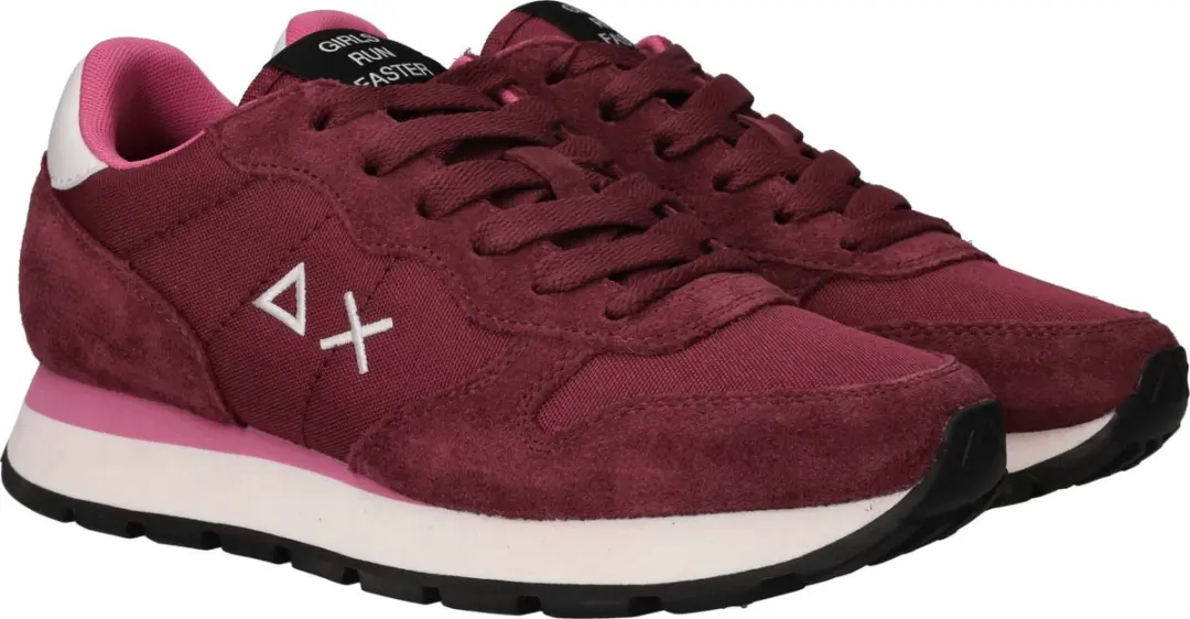 Sun68 Ally Solid Sneakers Rood 39 - afbeelding 4 van 6