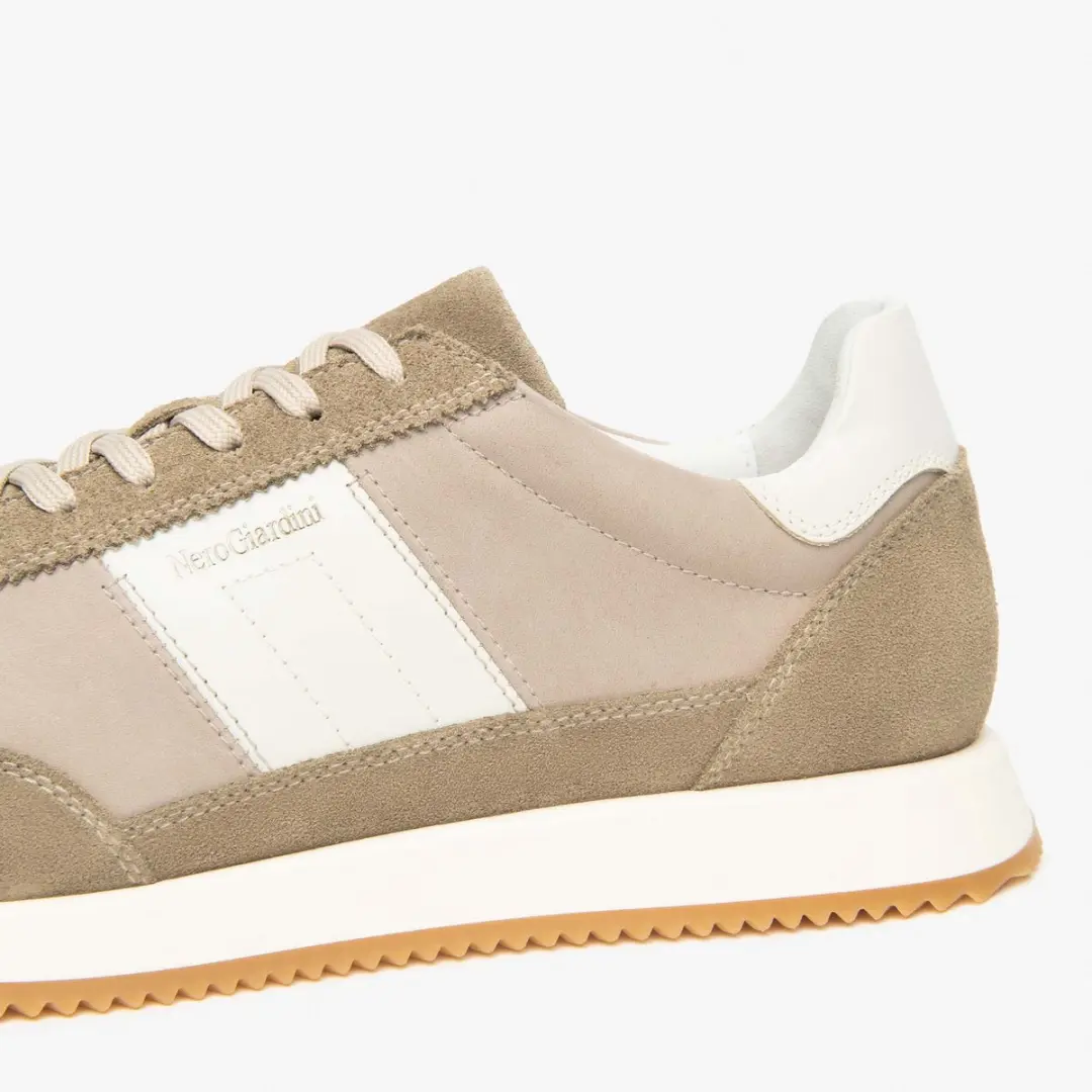 Sneaker Nerogiardini Arold Velo Nepal Tortora Sparta Osso Tr Palermo Ta