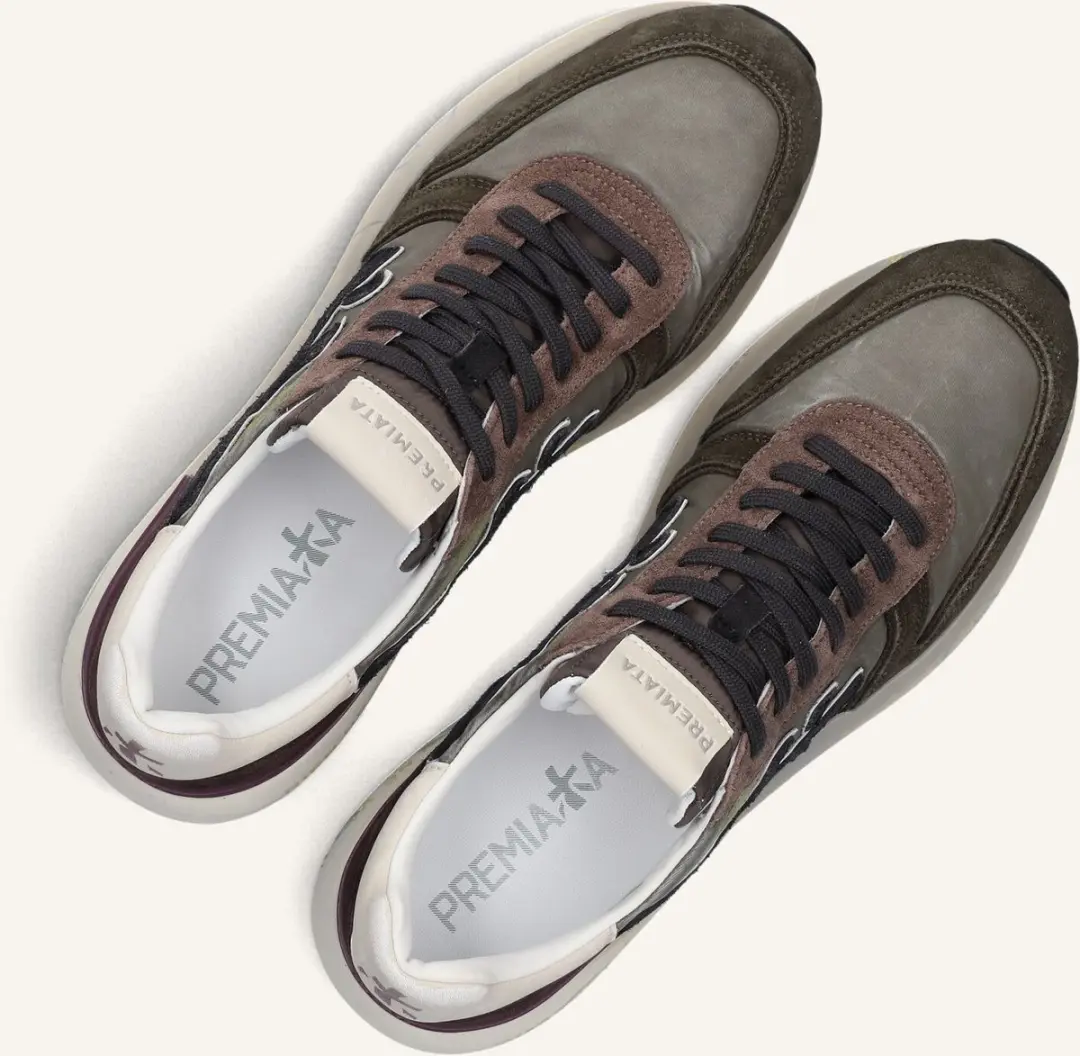 Premiata Mick Sneakers Groen 42 - afbeelding 5 van 6