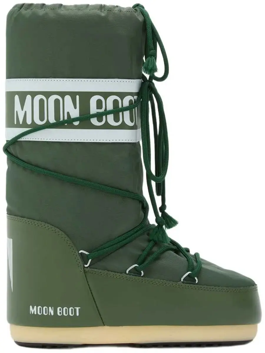 Moon Boot Icon Nylon Laarzen Groen EU 45-47