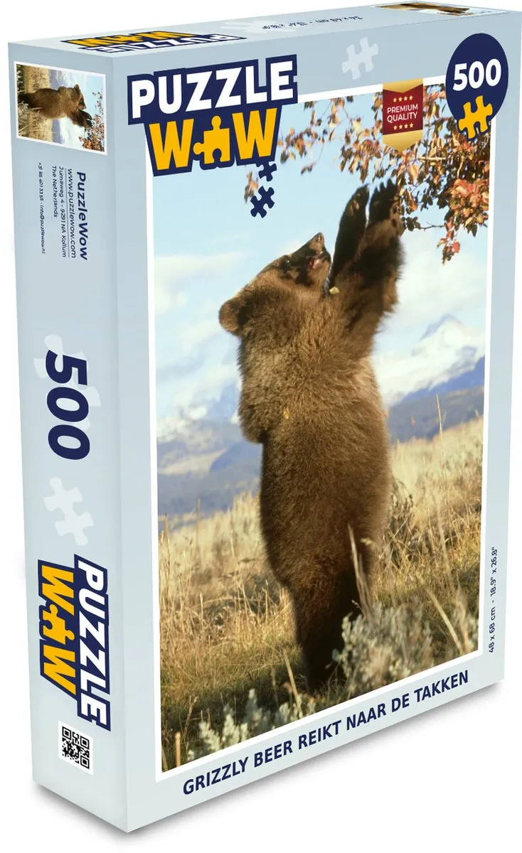 PuzzleWow Legpuzzel 500 Stuks