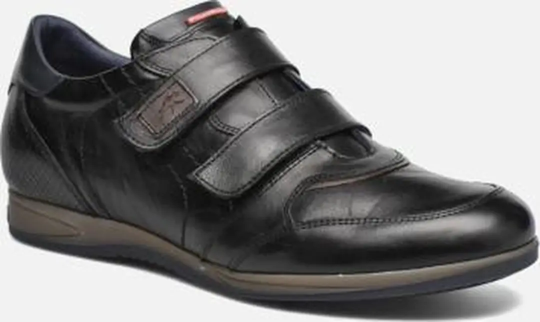 FLUCHOS zwarte schoen met 2 velcro maat 40