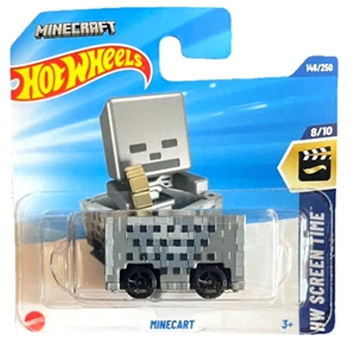 Hot Wheels Minecraft Screen Time Minicart 1:64