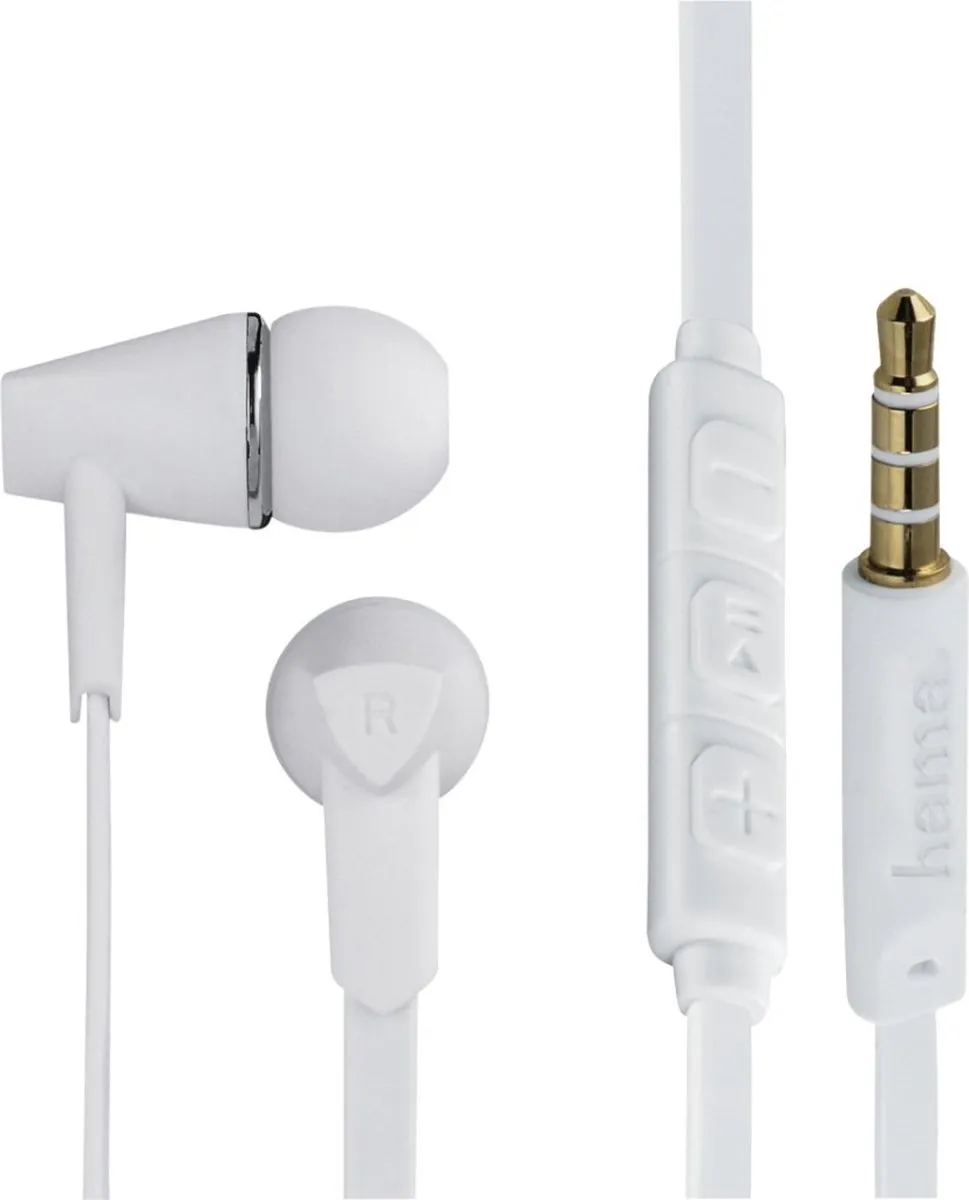 Hama Joy In-ear Headset 00184008 - Wit