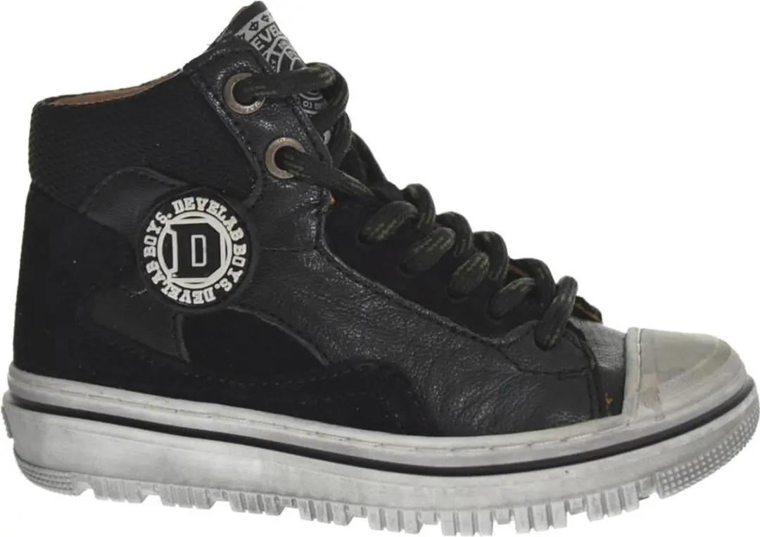 Develab 44301 927 Black Jongens veterboot