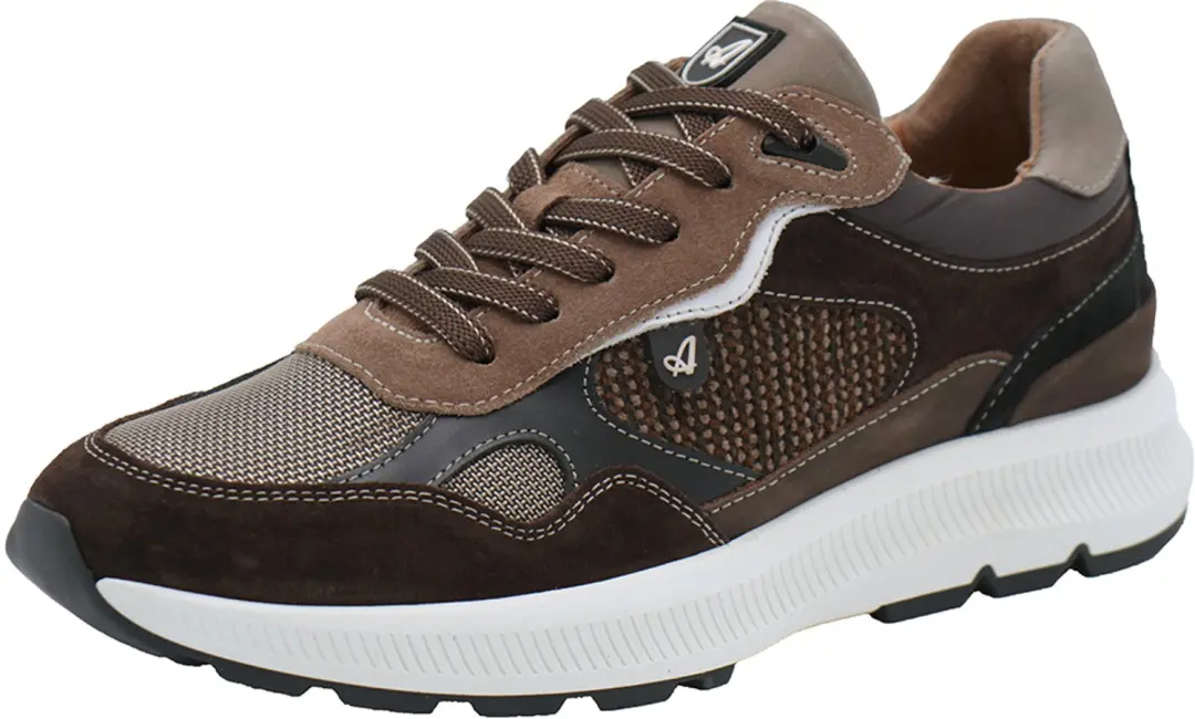 Australian Footwear Valencia Sneakers 45 - Bruin Combi - afbeelding 3 van 6