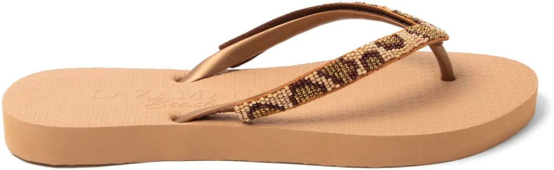 Lanzarote Dames Slippers Kunststof Beige