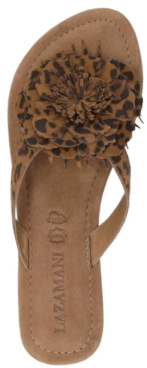 Nomi Dames Slippers Suède Bruin