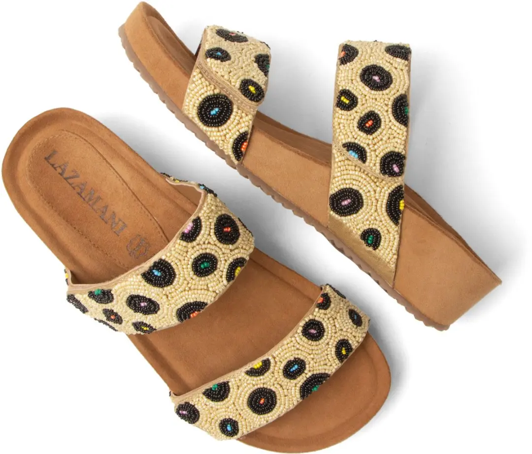 Lazamani Ellie Slippers Beige - afbeelding 6 van 6