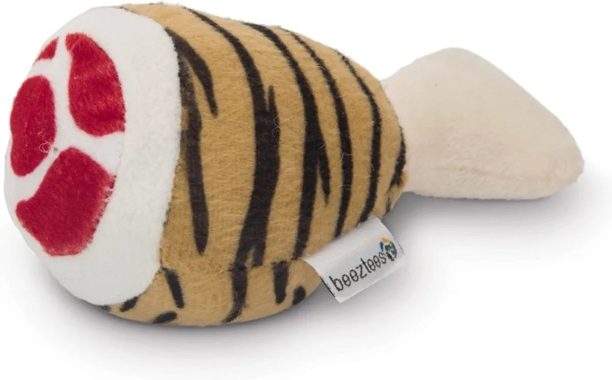 Beeztees Drumstick Tijger XS - 12,5 cm - Multicolor