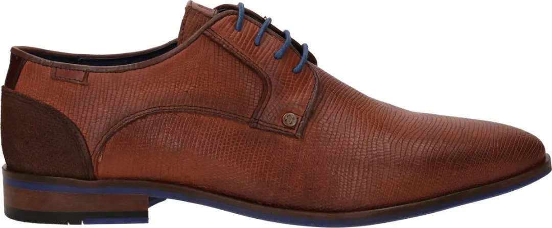 Berkelmans Oulton Veterschoenen - Heren - Cognac - Maat:39