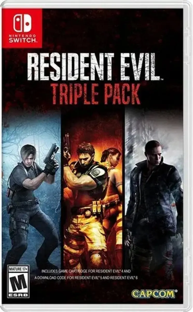 Capcom Resident Evil Triple Pack Anthology Nintendo Switch