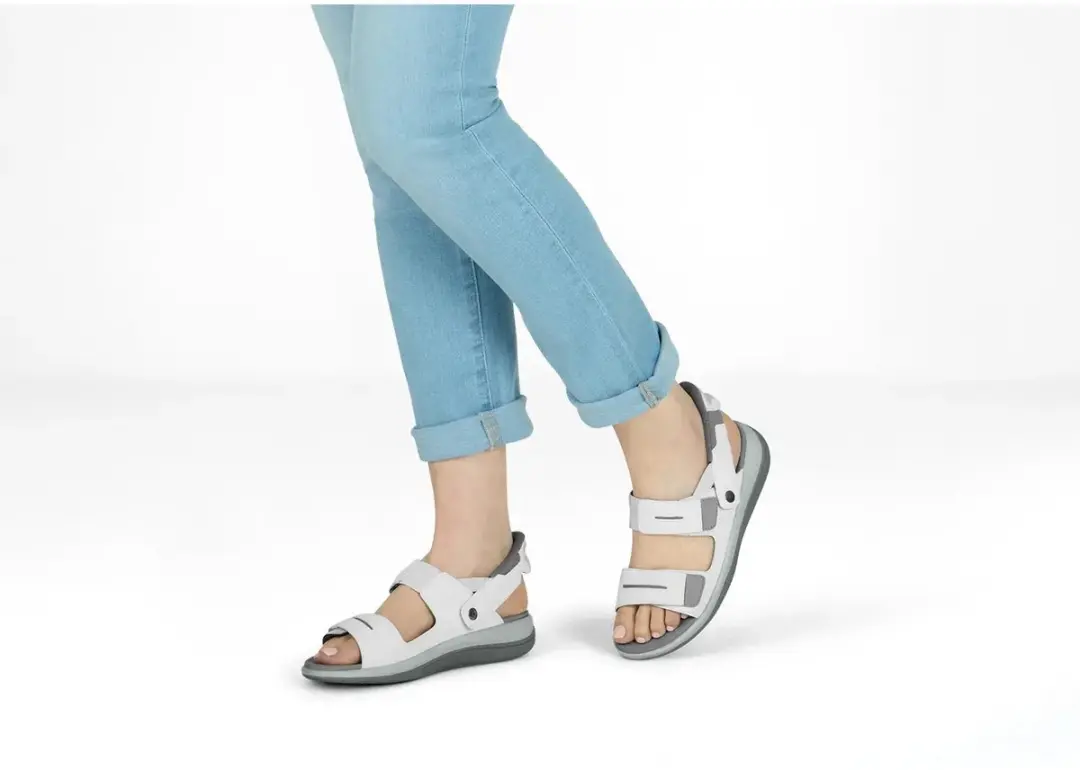 Orthofeet Calypso Damessandalen 39 wit - afbeelding 2 van 4