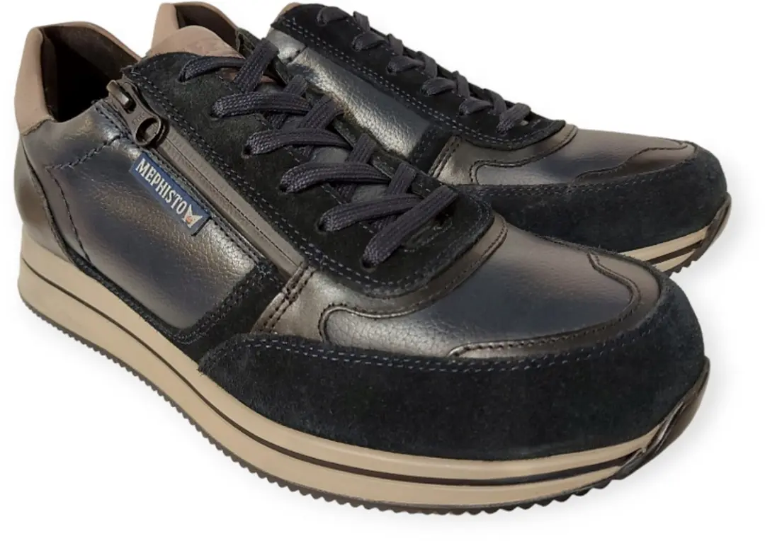 Mephisto Sneaker Gilford Blauw