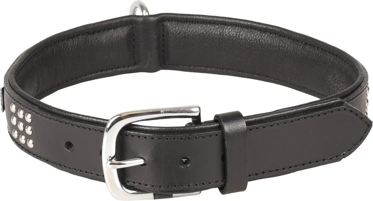 Flamingo Sedona Gevoerd Halsband - XXL 51-60cm - Zwart