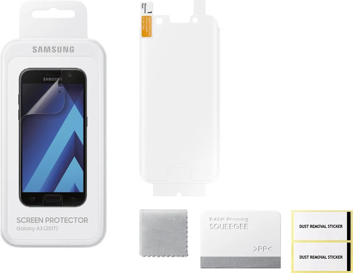 Samsung Screen Protector Galaxy A3 (2017) - 2 Stuks - afbeelding 6 van 6
