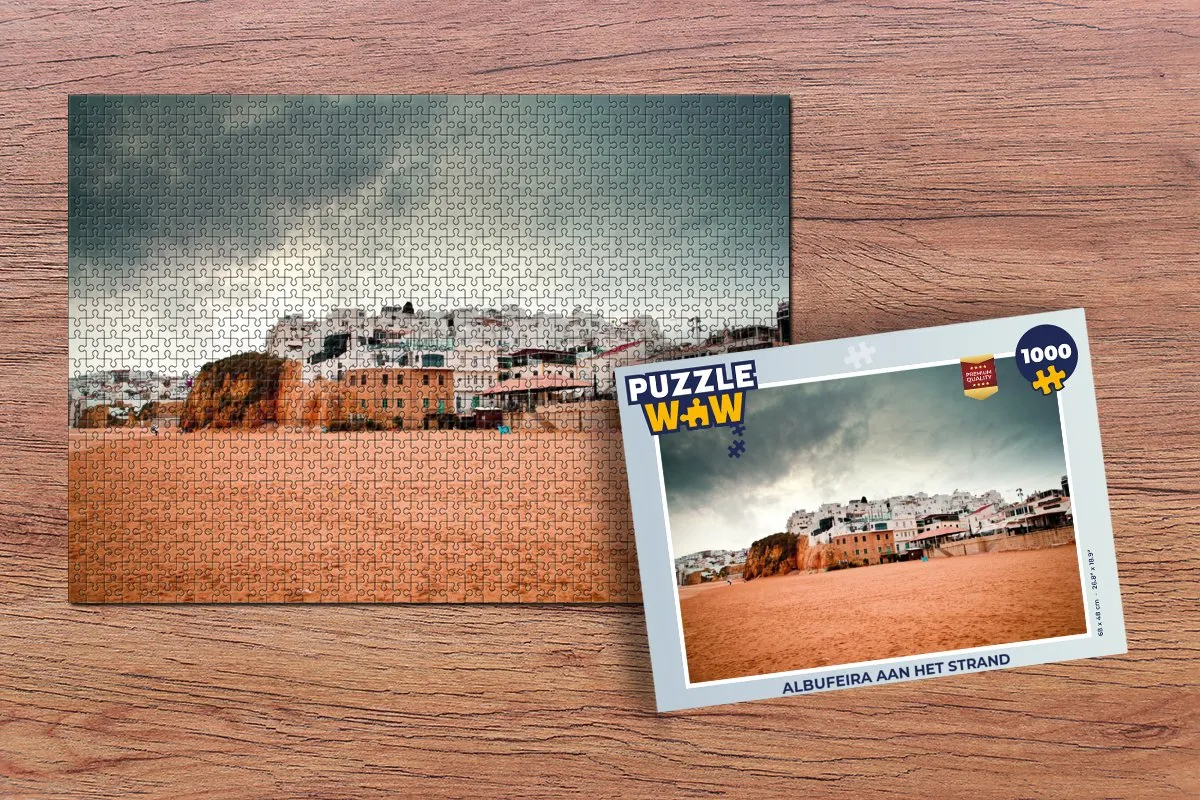 PuzzleWow Albufeira Legpuzzel 1000 Stuks - Multicolor
