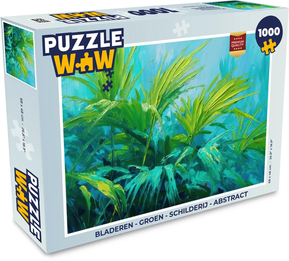 PuzzleWow Abstract Legpuzzel 1000 Stuks