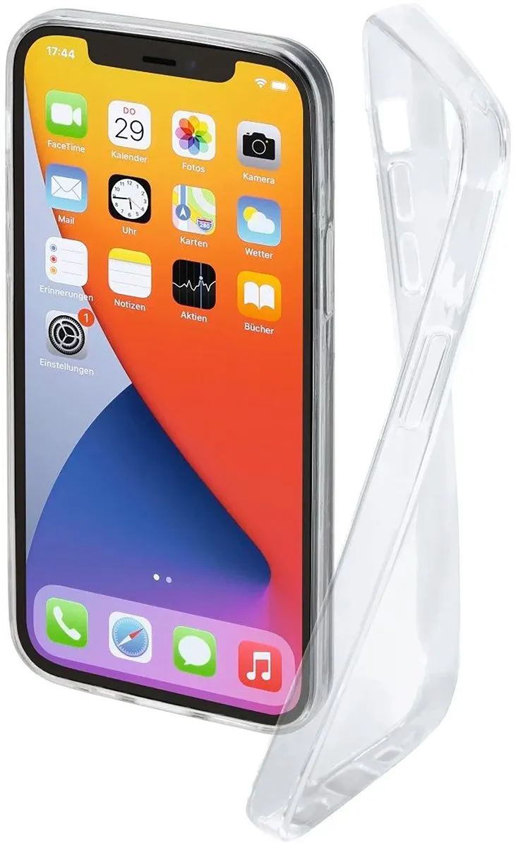 Hama Crystal Clear Cover iPhone 12/12 Pro - Hoesje - MPN 00188825 - Transparant