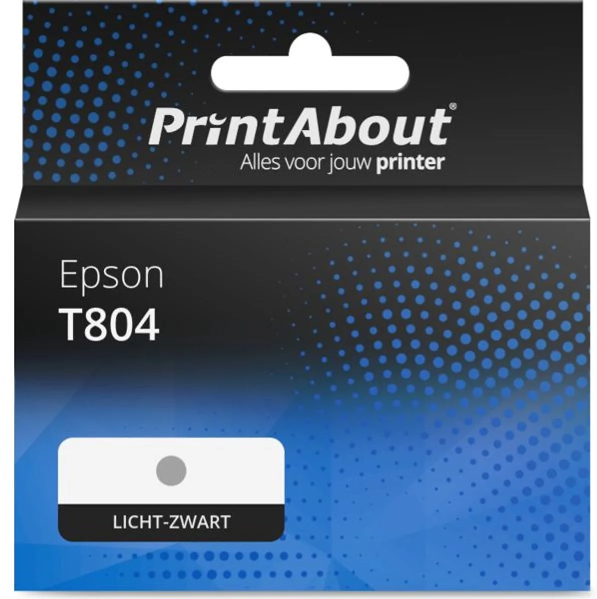 PrintAbout Epson T8047-PA Inktcartridge Lichtzwart