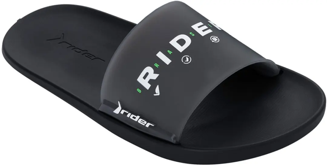 Rider Graphics Herenslippers Zwart-Wit