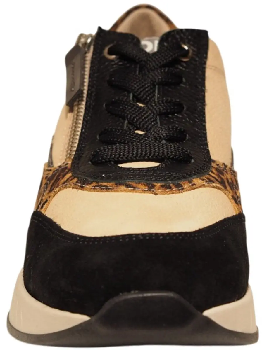 DL Sport 7132 Sneakers beige suède - afbeelding 3 van 6