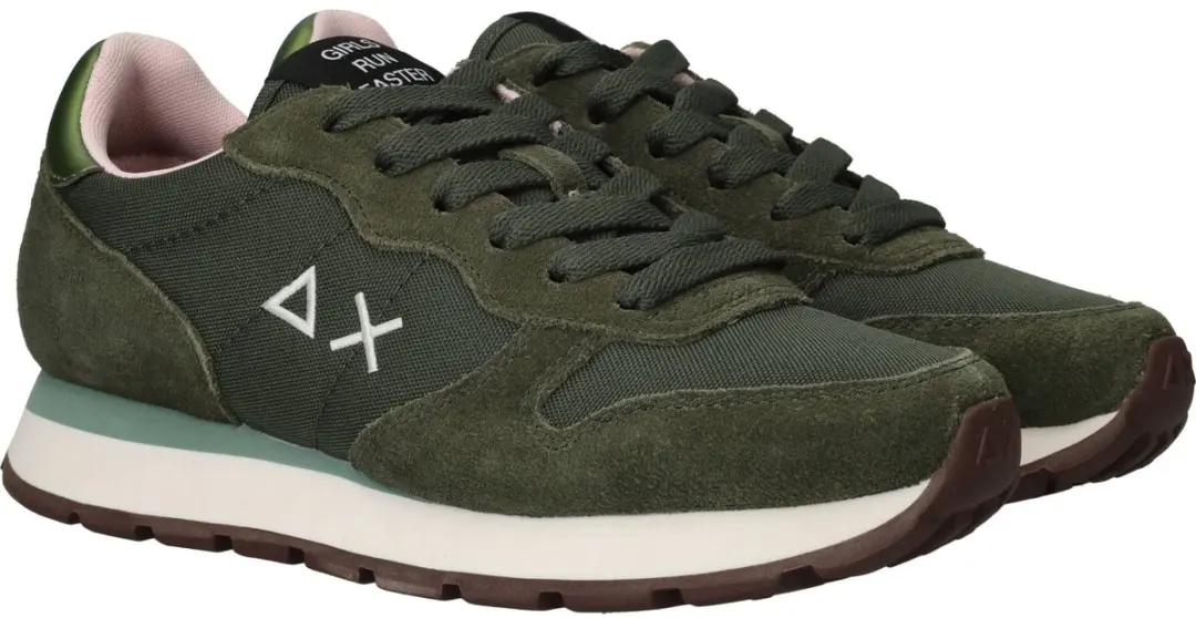 Sun68 Ally Solid Sneakers Dames Groen 40 - afbeelding 3 van 6