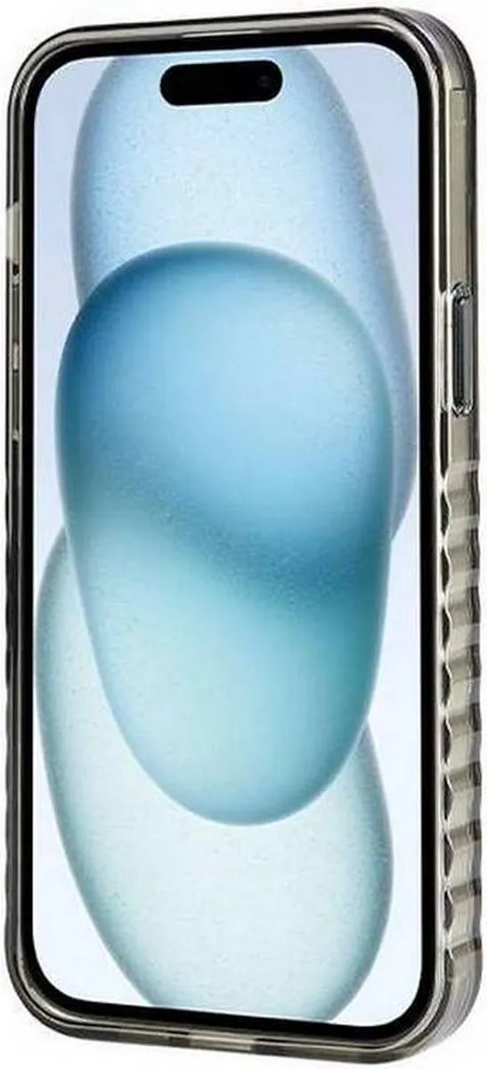 Audi IML Grille Pattern Back Case MagSafe - iPhone 15 - Zwart - afbeelding 2 van 6