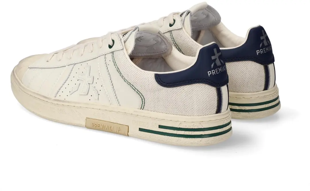 Premiata Russell VAR.8071 Sneakers - 42 - Gebr. Wit - afbeelding 4 van 4