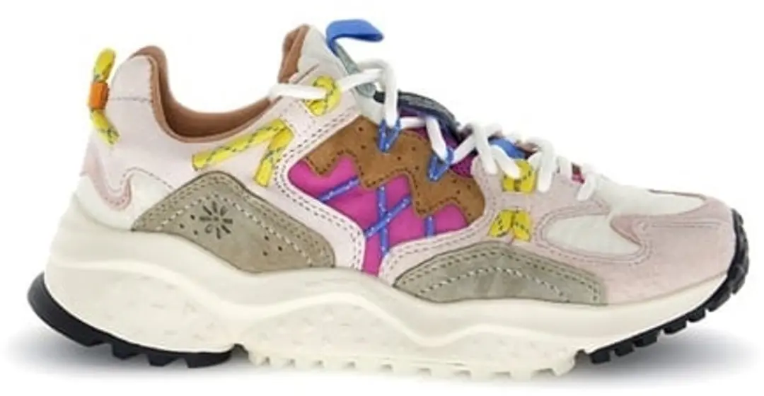 Flower Mountain Yamabushi Sneakers - Roze/Beige - afbeelding 6 van 6