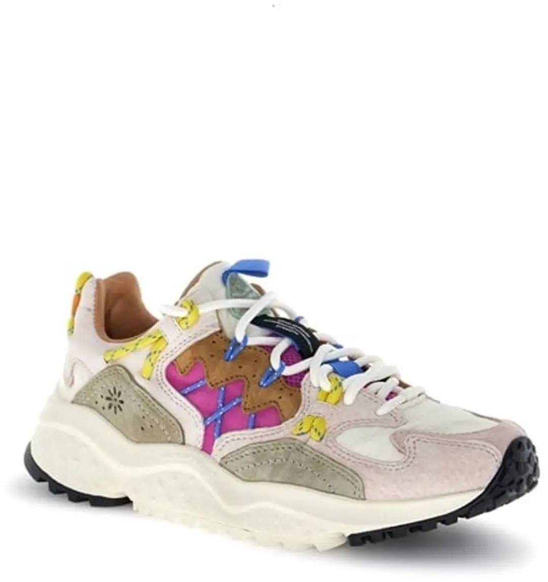 Flower Mountain Yamabushi Sneakers - Roze/Beige - afbeelding 5 van 6
