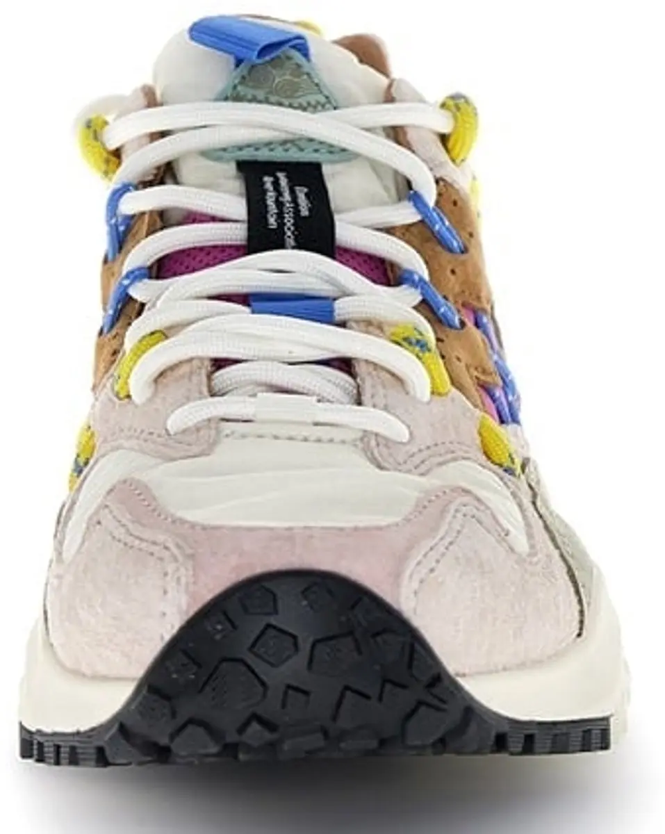 Flower Mountain Yamabushi Sneakers - Roze/Beige - afbeelding 3 van 6