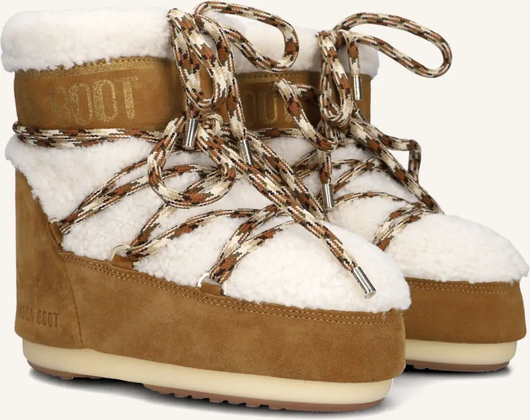Moon Boot Icon Low Shearling Laarzen Cognac - afbeelding 3 van 6