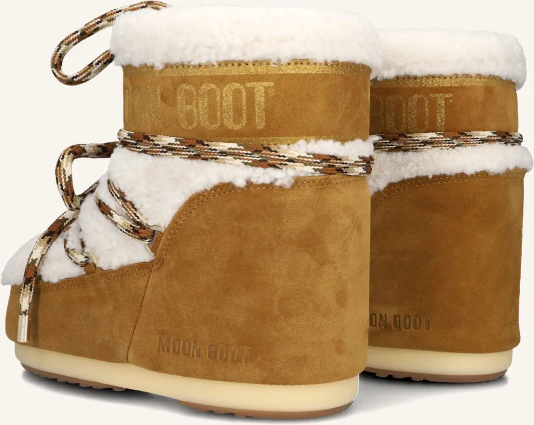 Moon Boot Icon Low Shearling Laarzen Cognac - afbeelding 4 van 6