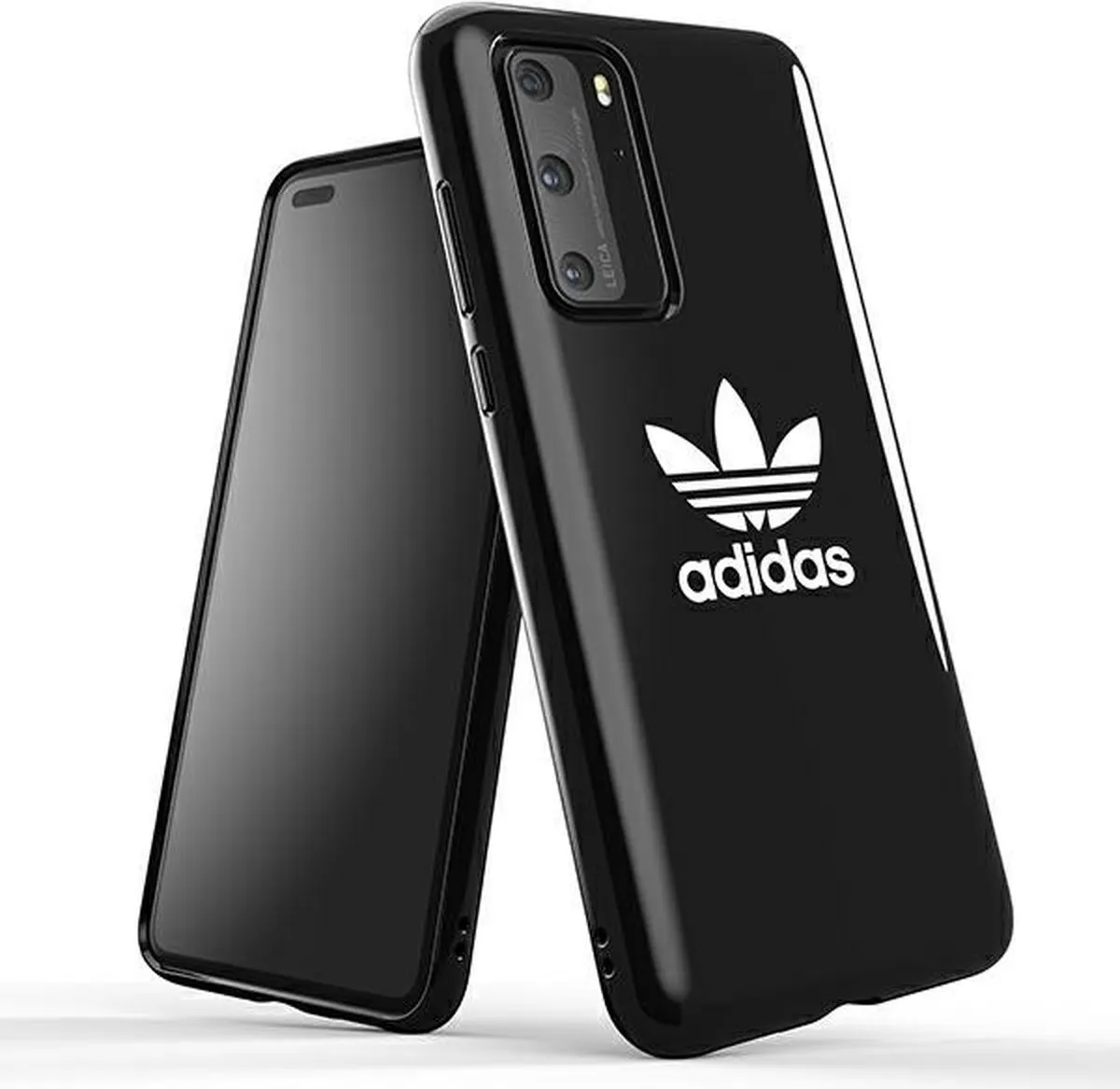 adidas OR Snap Case Trefoil - Huawei P40 - Zwart