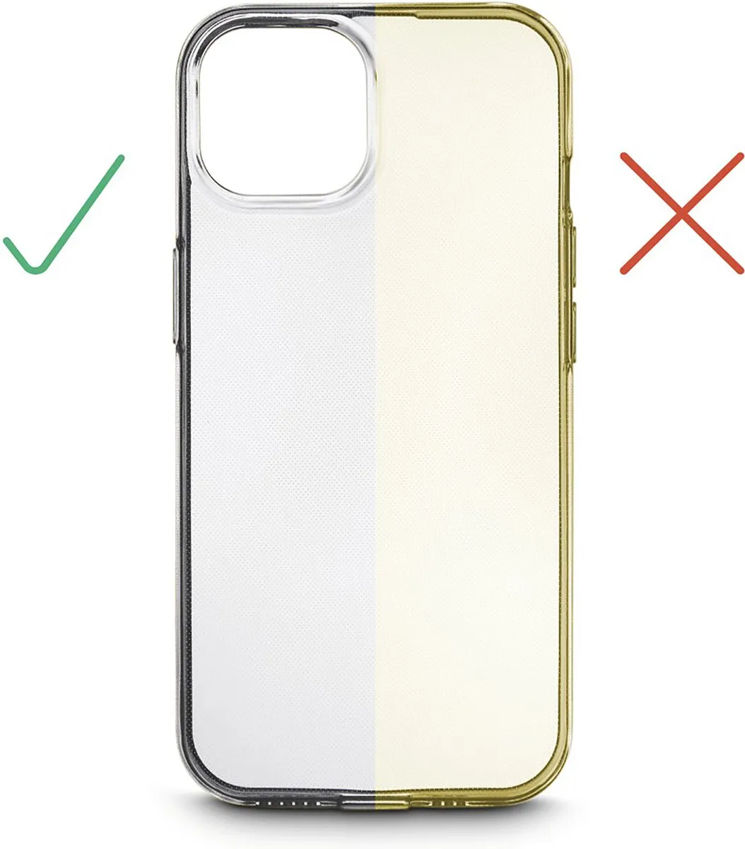 Hama Always Clear Cover Hoesje iPhone 15 - Transparant