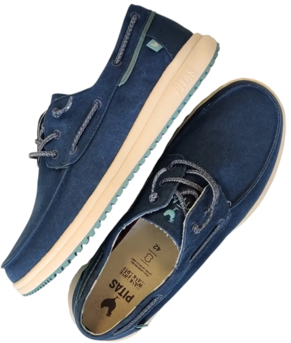 Pitas Veterschoen Tulum Blauw